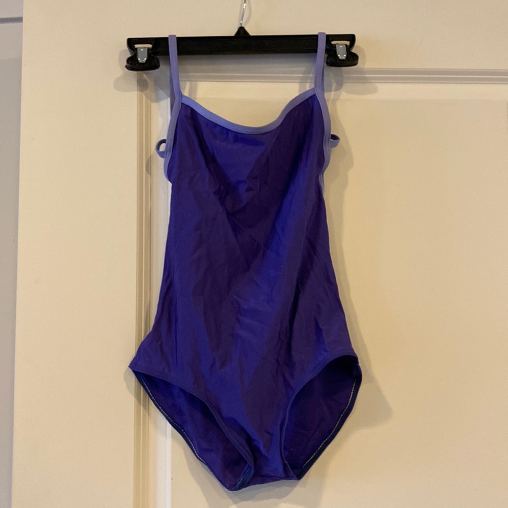 Dark purple Yumiko ballet leotard